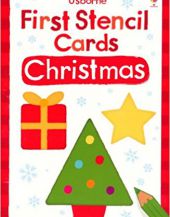 Usborne First Stencil Cards: Christmas