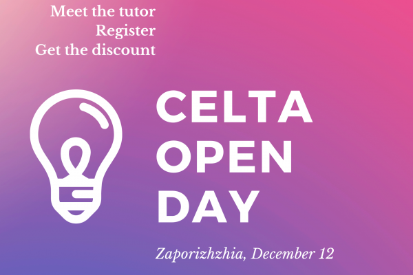 celta open day online